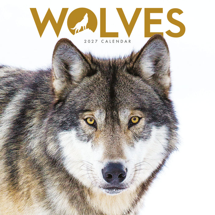 Wolves 2027 Mini Wall Calendar