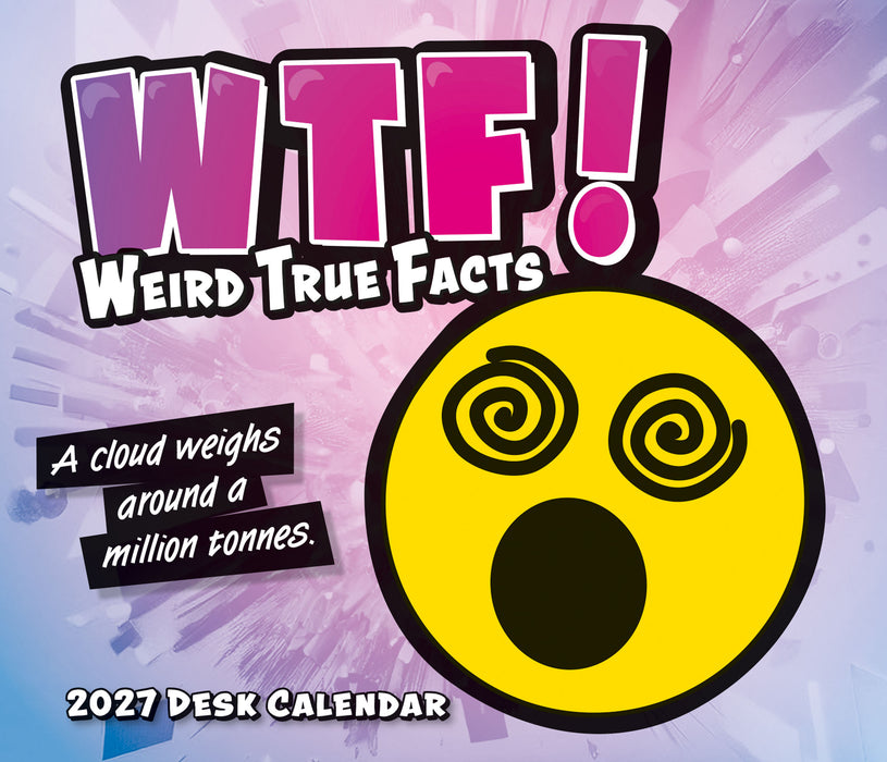 WTF Weird True Facts 2027 Page-A-Day Calendar