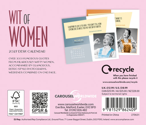 Wit of Women 2027 Page-A-Day Calendar