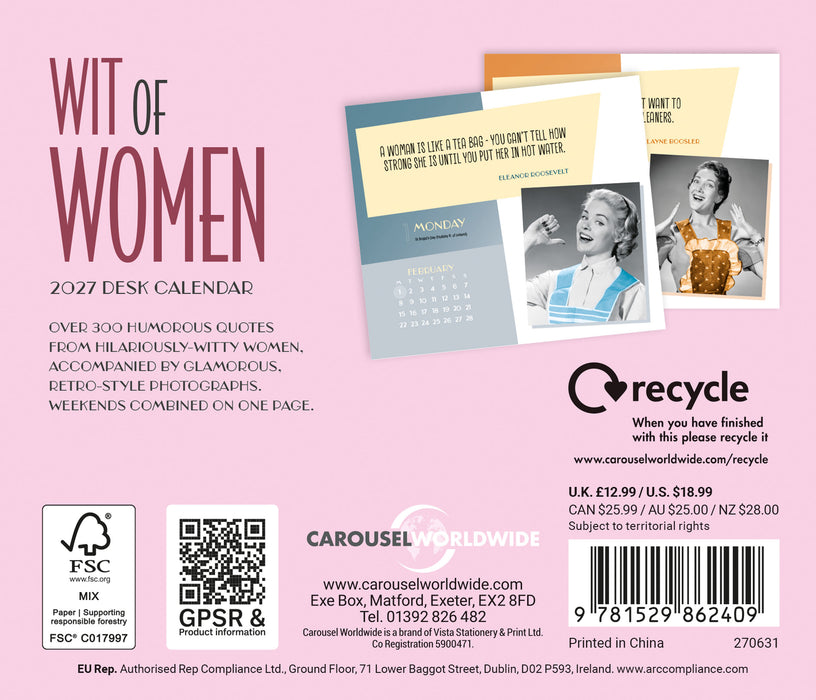 Wit of Women 2027 Page-A-Day Calendar
