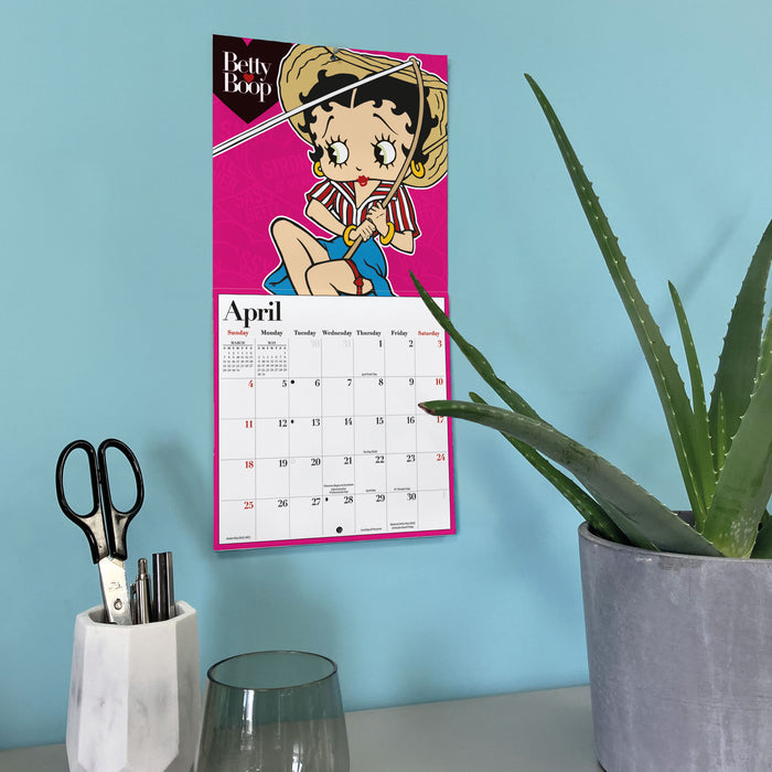 Betty Boop 2027 Mini Wall Calendar