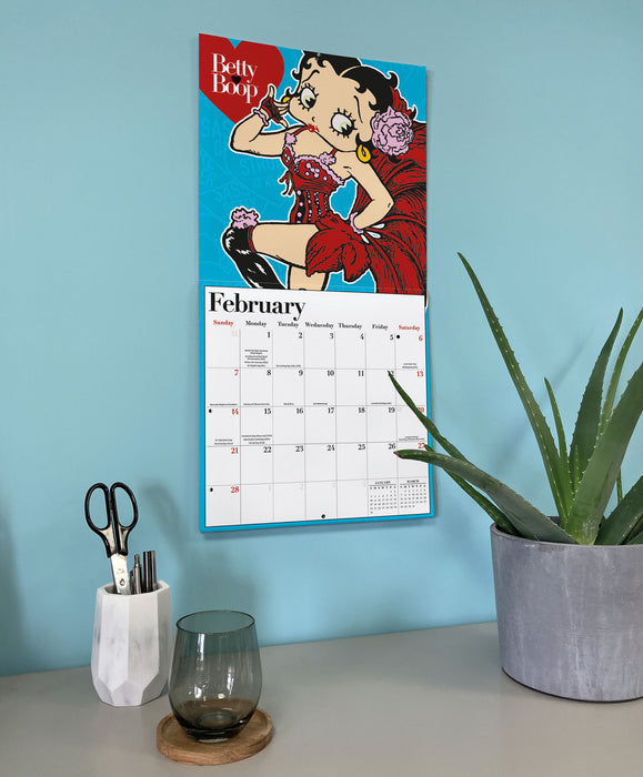 Betty Boop 2027 Square Wall Calendar