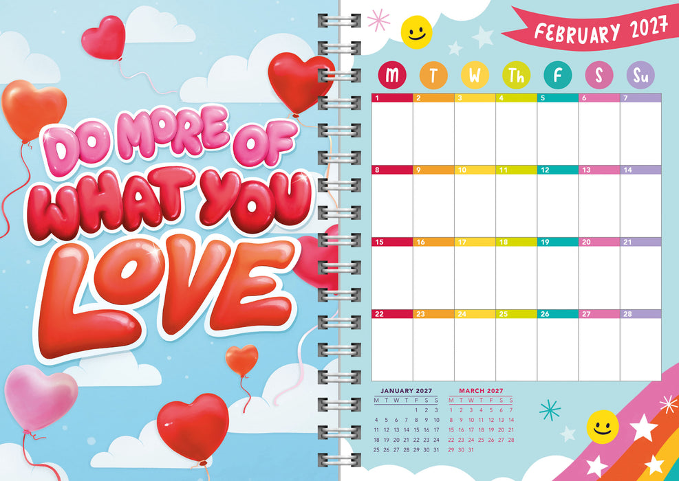 Happiness Club 2027 Weekly Diary