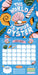 Happiness Club 2027 Square Wall Calendar