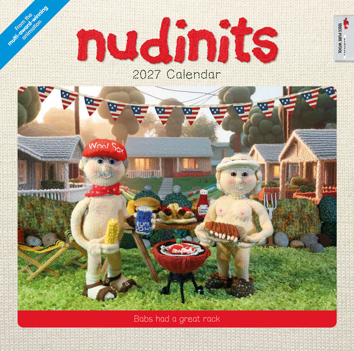 Nudinits 2027 Square Wall Calendar