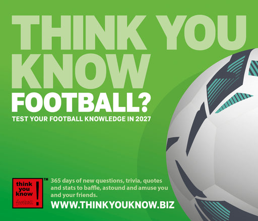 Think You Know Football 2027 Page-A-Day Calendar