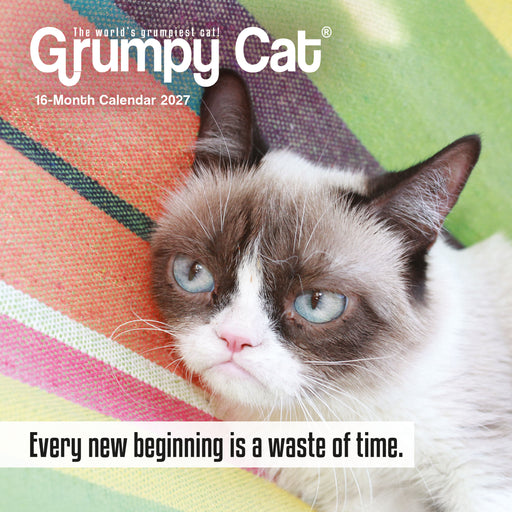 Grumpy Cat 2027 Mini Wall Calendar
