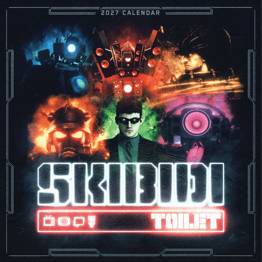 Skibidi Toilet 2027 Square Wall Calendar (Online Exclusive)