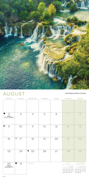 Most Beautiful Places On Earth 2027 Mini Wall Calendar