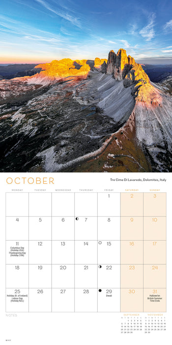 Most Beautiful Places On Earth 2027 Mini Wall Calendar