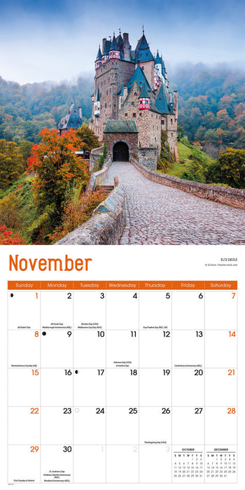 Germany 2026 Square Wall Calendar
