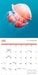 Jellyfish 2026 Square Wall Calendar