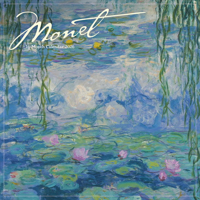 Monet 2026 Square Wall Calendar