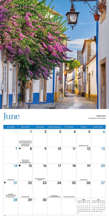 Portugal 2026 Square Wall Calendar
