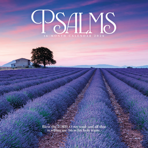 Psalms 2026 Square Wall Calendar