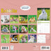 Rabbits 2026 Square Wall Calendar