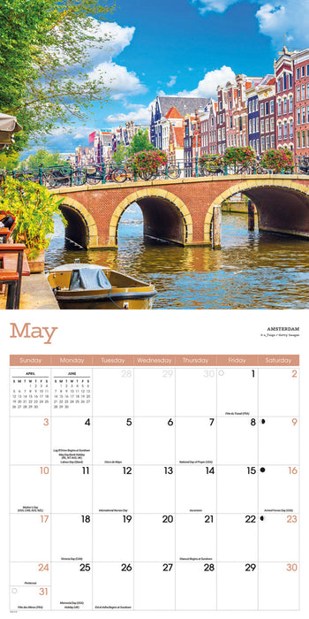 The Netherlands 2026 Square Wall Calendar