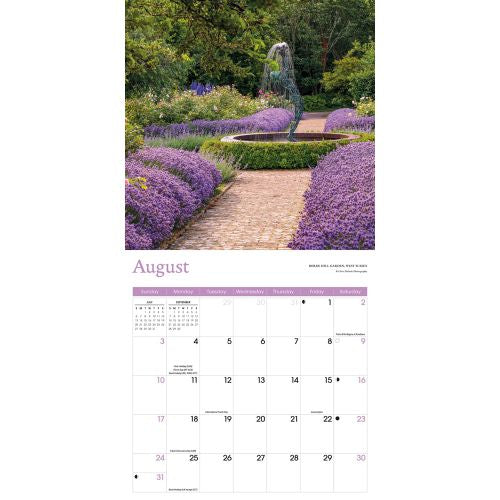 2025 Country Gardens Wall Calendar