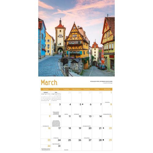 2025 Germany Wall Calendar
