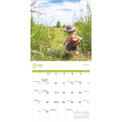 2025 Teddy Bears Wall Calendar