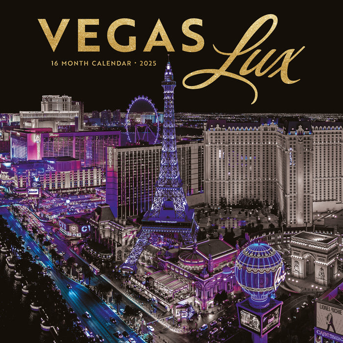 Calendar Club | 2025 Vegas Lux Wall Calendar calendar-club-2025-vegas-lux-wall-calendar