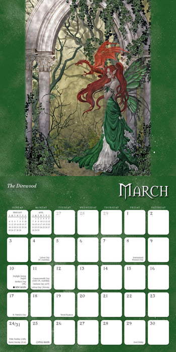2024 Dragon Witches: The Art of Nene Thomas Wall Calendar (Online Exclusive)
