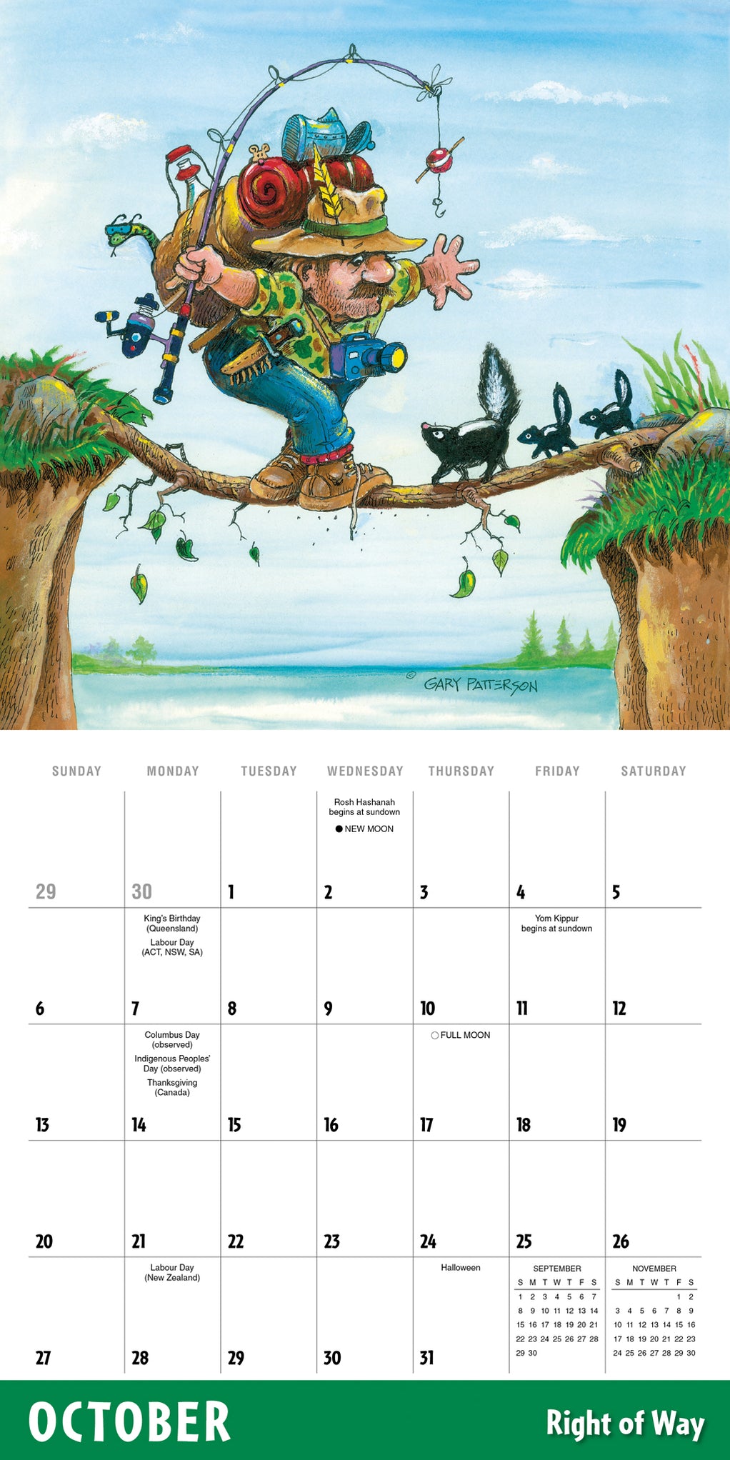 2024 Gone Fishing Wall Calendar — Calendar Club