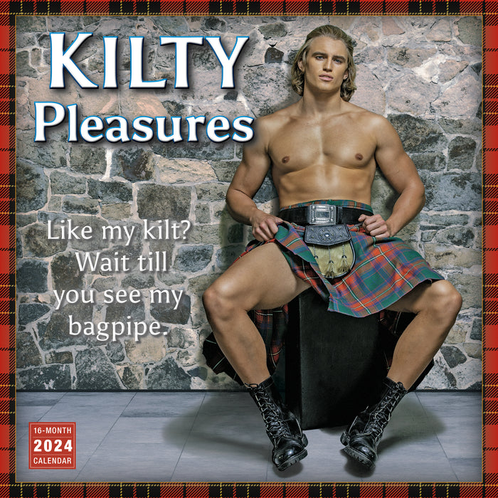 2024 Kilty Pleasures Wall Calendar