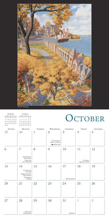 2024 Master of Illusion: The Art of Rob Gonsalves Wall Calendar (Online Exclusive)