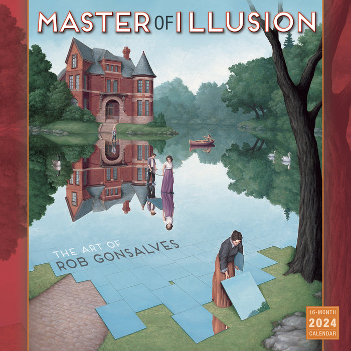 2024 Master of Illusion: The Art of Rob Gonsalves Wall Calendar (Online Exclusive)