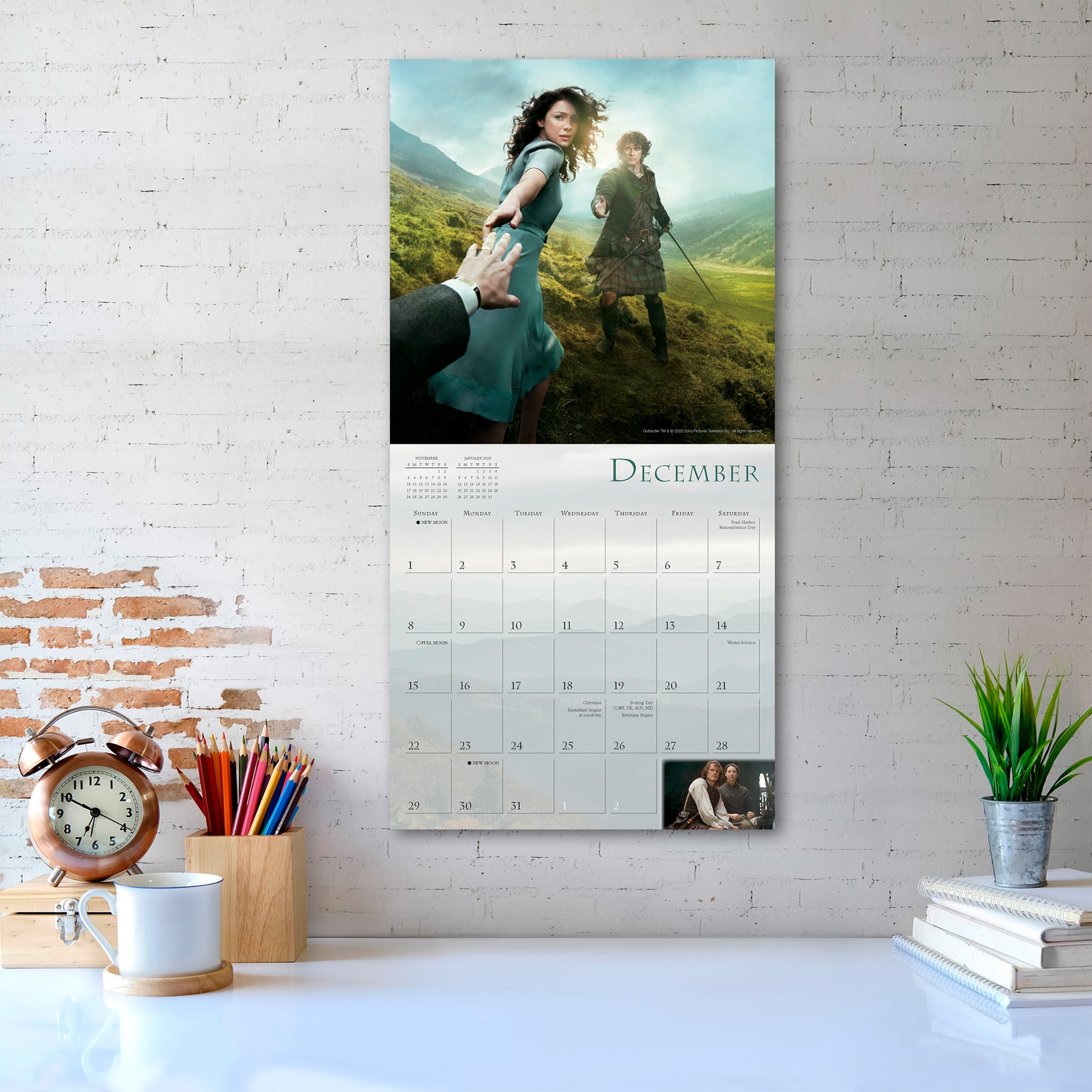 2024 Outlander Wall Calendar — Calendar Club