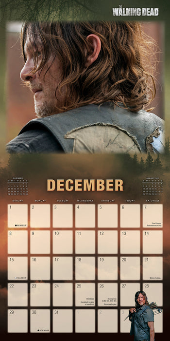 2024 The Walking Dead Wall Calendar