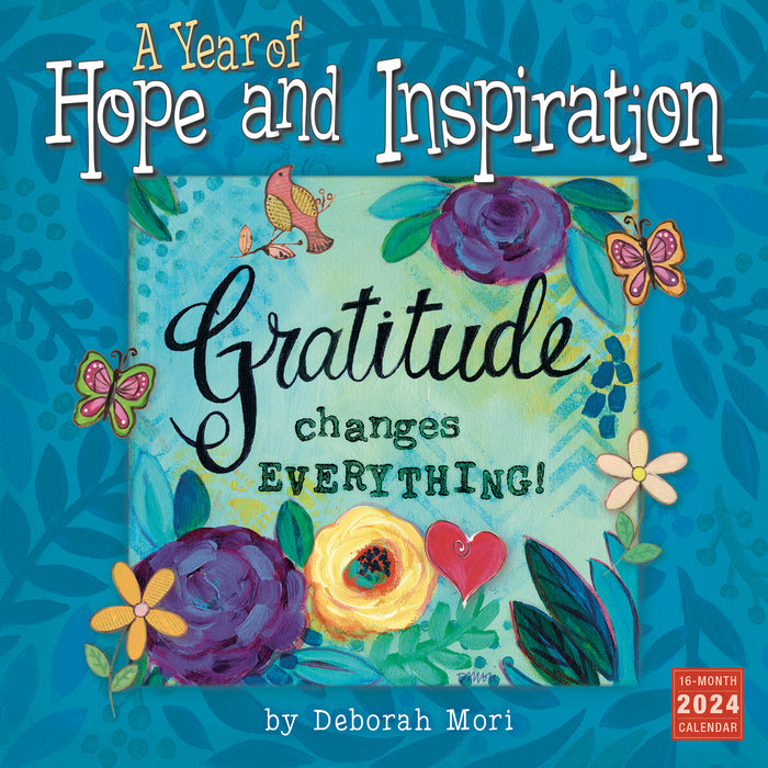 2024 A Year of Hope and Inspiration Wall Calendar