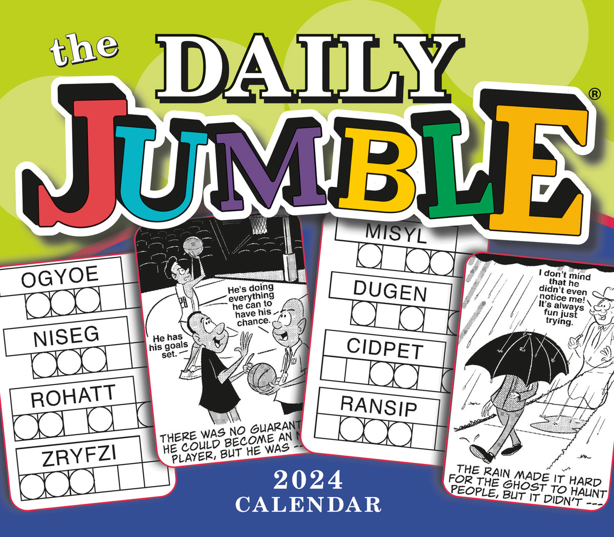 2024 The Daily Jumble PageADay — Calendar Club