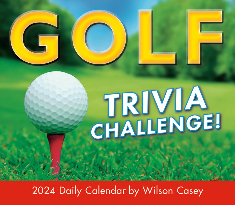 2024 Golf Trivia Challenge Page-A-Day