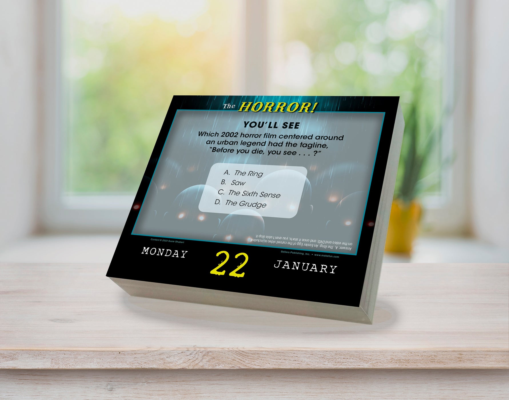 2024 The Horror! Terrifying Trivia for Fright Fanatics Page-A-Day 2024 The Horror! Terrifying Trivia for Fright Fanatics Page-A-Day