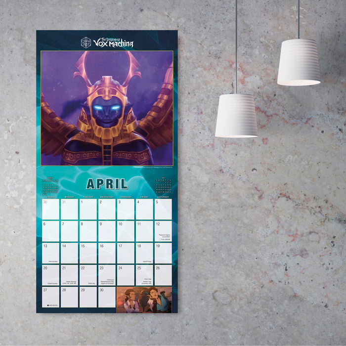 2025 Legend of Vox Machina Wall Calendar (Online Exclusive)