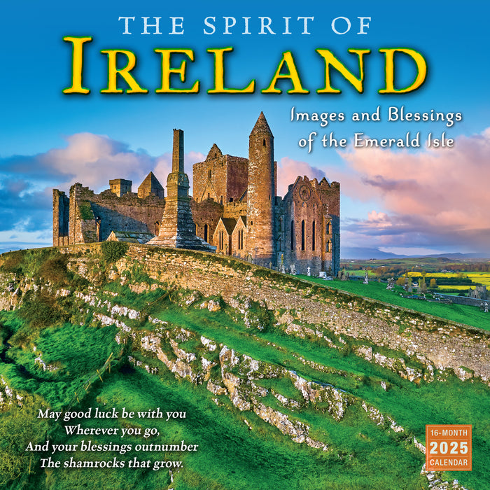 2025 The Spirit of Ireland: Images and Blessings of the Emerald Isle Wall Calendar