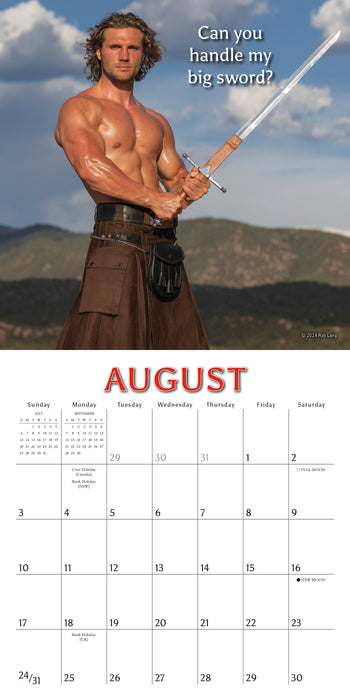 2025 Kilty Pleasures Mini Wall Calendar