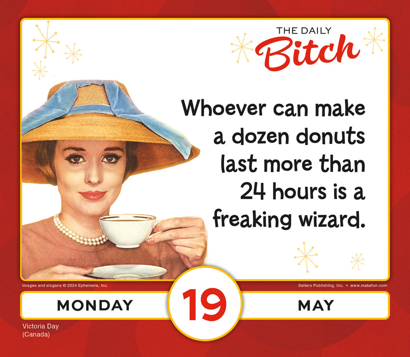 2025 Daily Bitch Page-A-Day Calendar