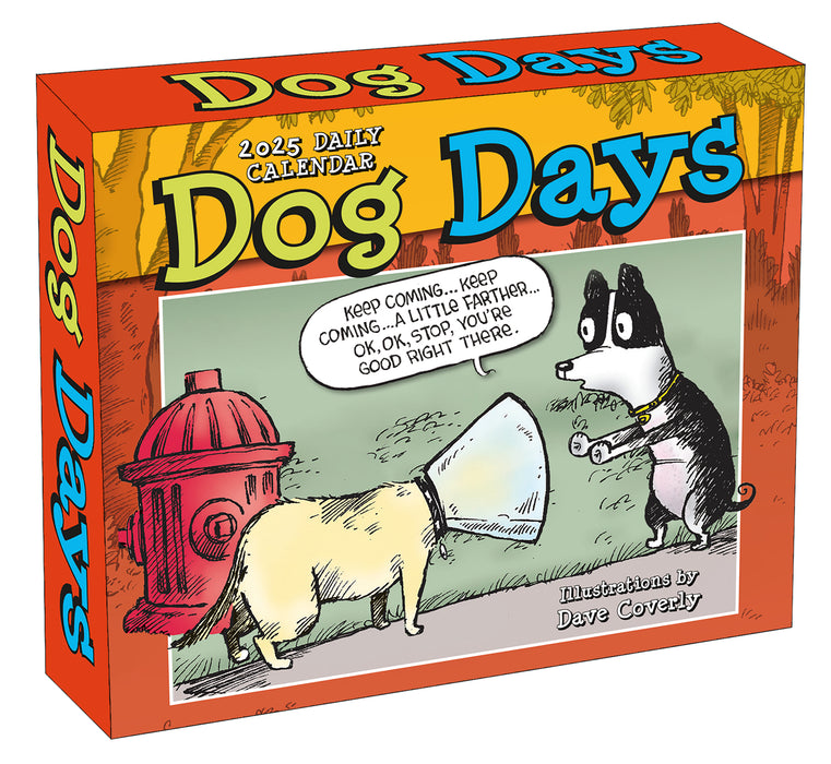 2025 Dog Days by Dave Coverly Page-A-Day Calendar