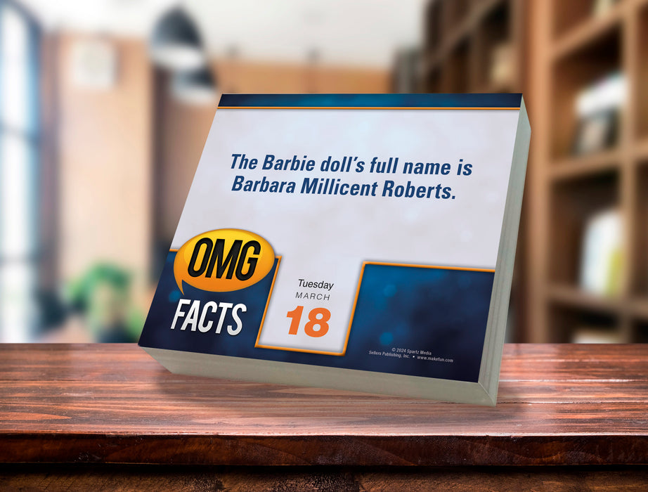 2025 OMG Facts Page-A-Day Calendar