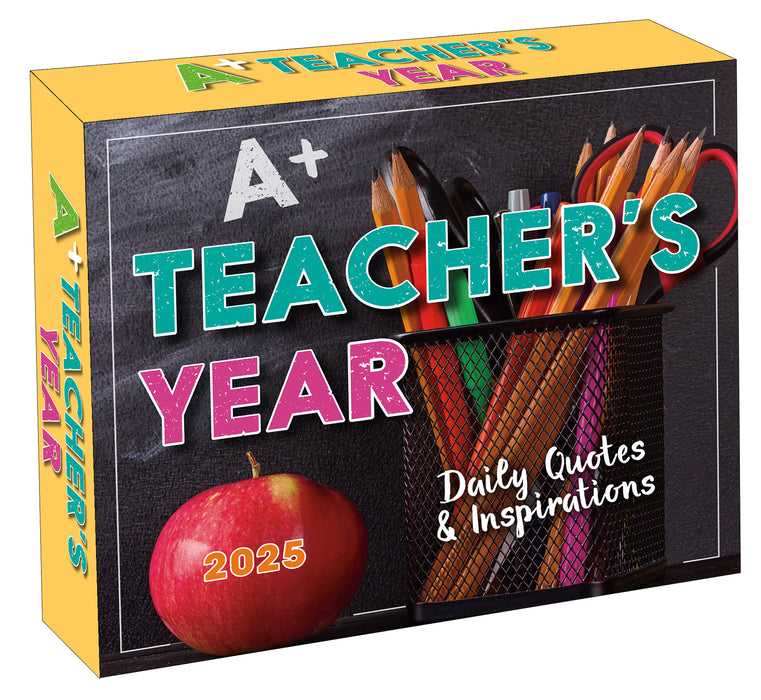 2025 A Teacher's Year: Daily Quotes & Inspirations Page-A-Day Calendar