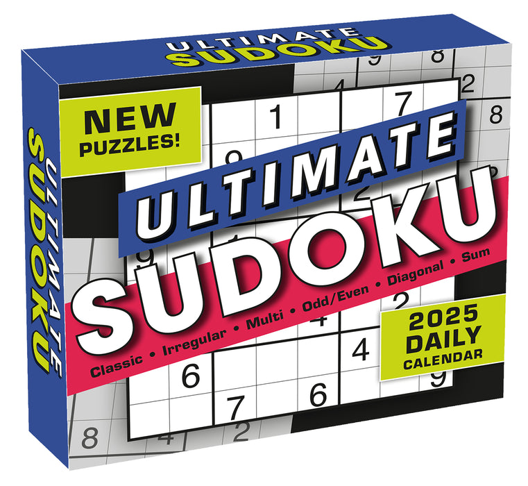 2025 Ultimate Sudoku Page-A-Day Calendar