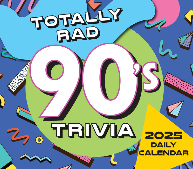 2025 Totally Rad 90s Trivia Page-A-Day Calendar