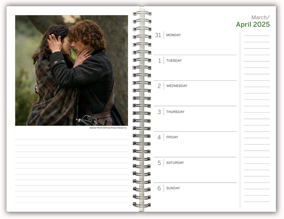 2025 Outlander Classic Engagement Diary