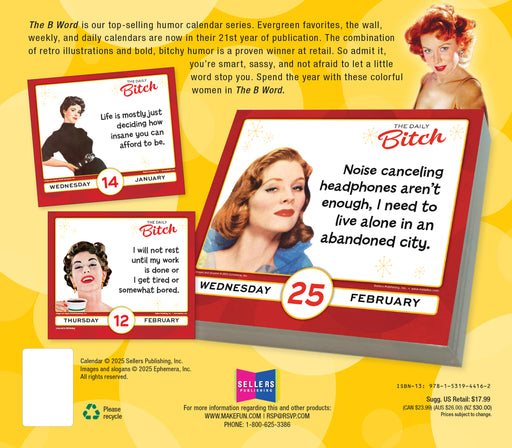 The Daily Bitch 2026 Page-A-Day Calendar