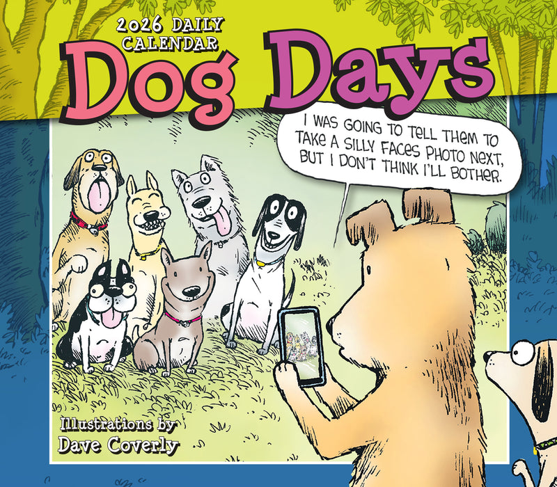 Dog Days Dave Coverly 2026 Page-A-Day Calendar
