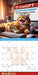 CatGPT 2027 Square Wall Calendar