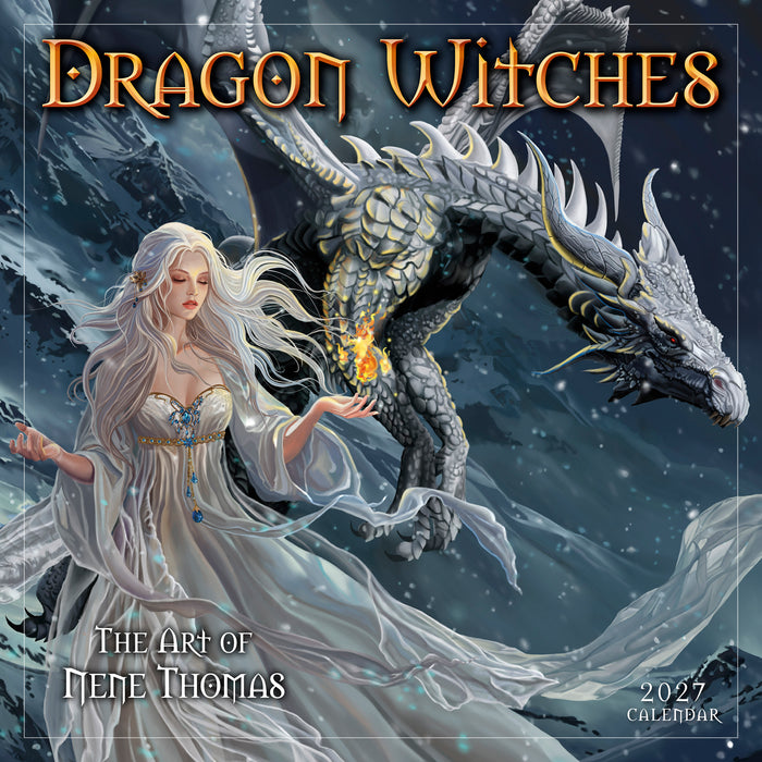 Dragon Witches The Art of Nene 2027 Square Wall Calendar